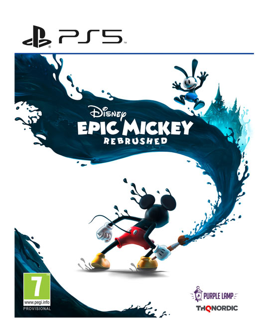 Disney Epic Mickey Rebrushed PS5 UK/FR Usato2 Disney Epic Mickey Rebrushed PS5 UK/FR Usato2